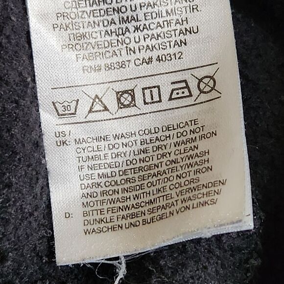 Adidas Originals Sweatpants Women's S Drawstring Pull-On Black Multicolor Stripe - Picture 8 of 13